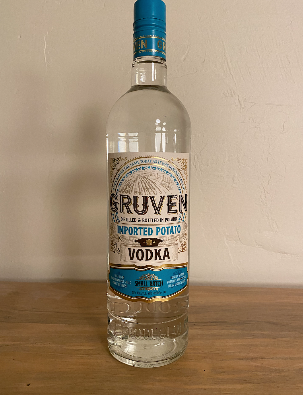 Gruven Handcrafted Imported Potato Bottle (1L) – Gemini Vodka