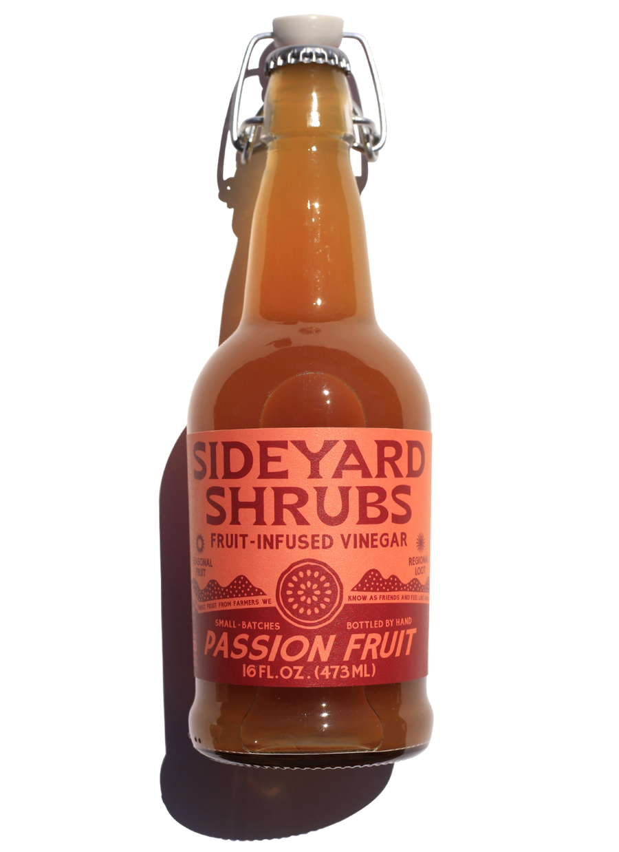 Sideyard Shrub Passion Fruit (ACV Fruit Vinegar)