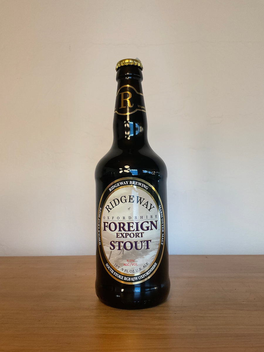 Ridgeway, Foreign Export Stout, (1 pint, 9oz)