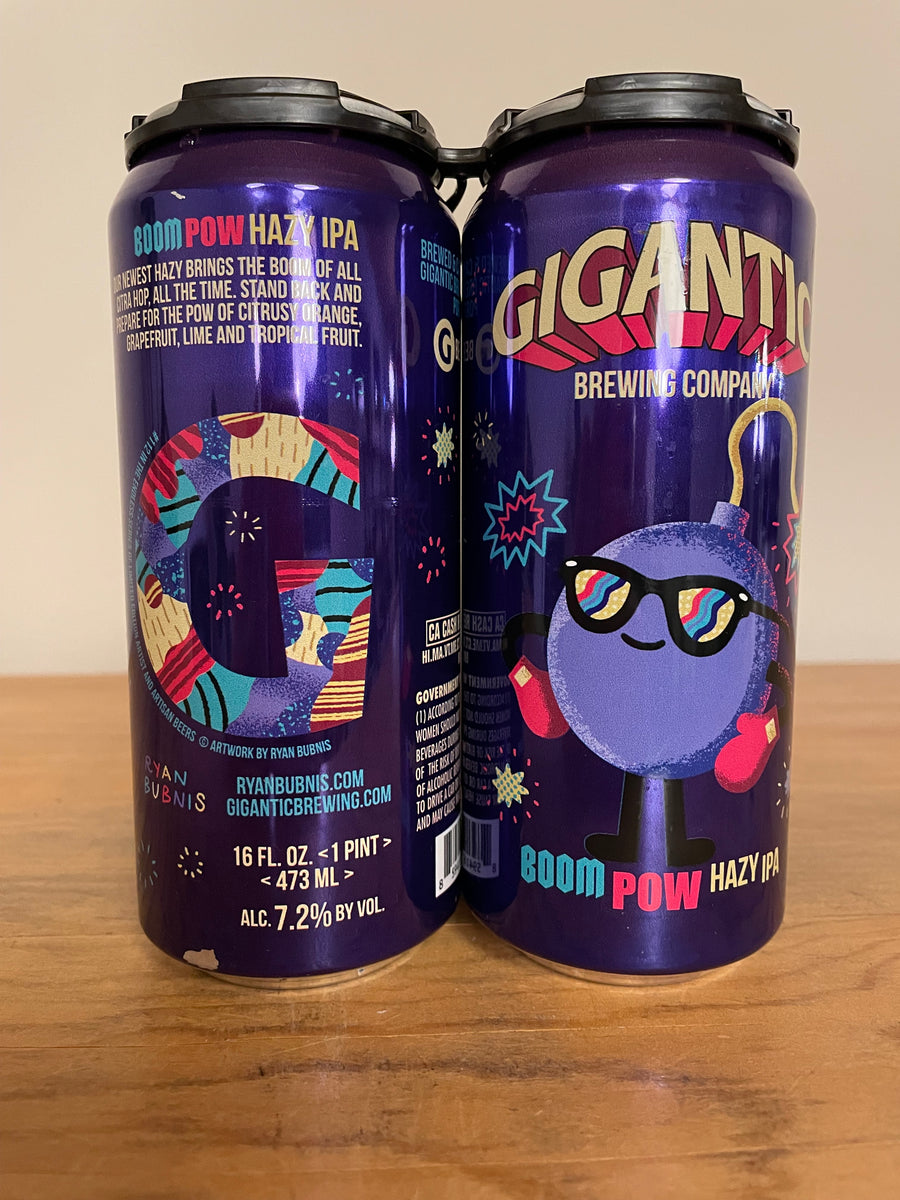 Gigantic, Boom Pow, Hazy IPA (4pk)