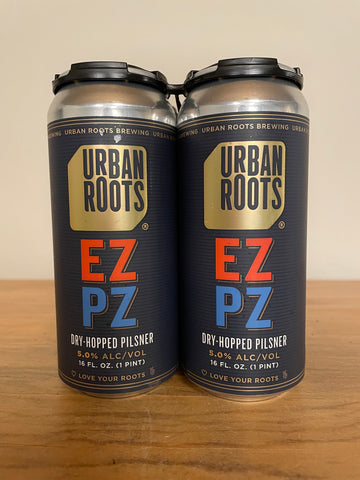 Urban Roots, EZPZ, Dry Hopped Pilsner (4pk)