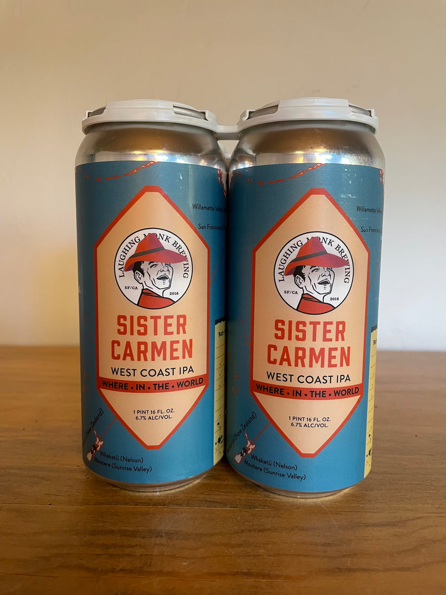 Laughing Monk, Sister Carmen, West Coast IPA (4pk)