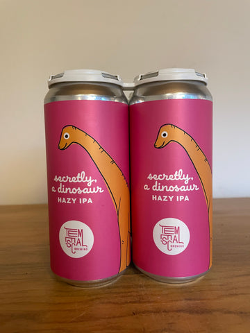 Temescal, Secretly A Dinosaur, Hazy IPA (4pk)