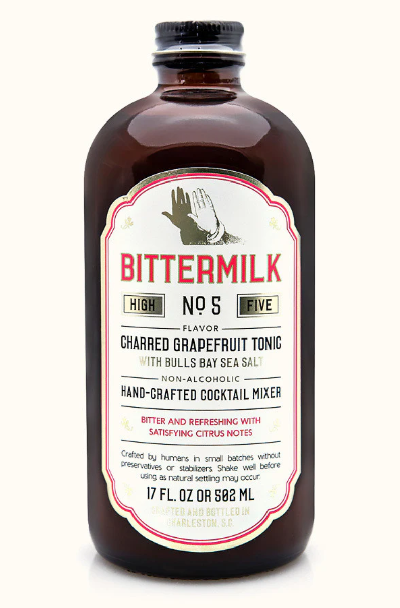 Bittermilk No.5 Charred Grapefruit Tonic Cocktail Mixer (17 oz)