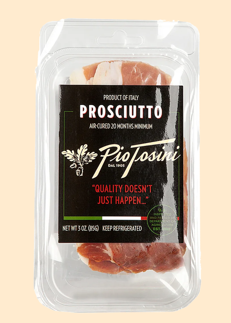 Pio Tosini Sliced Italian Prosciutto