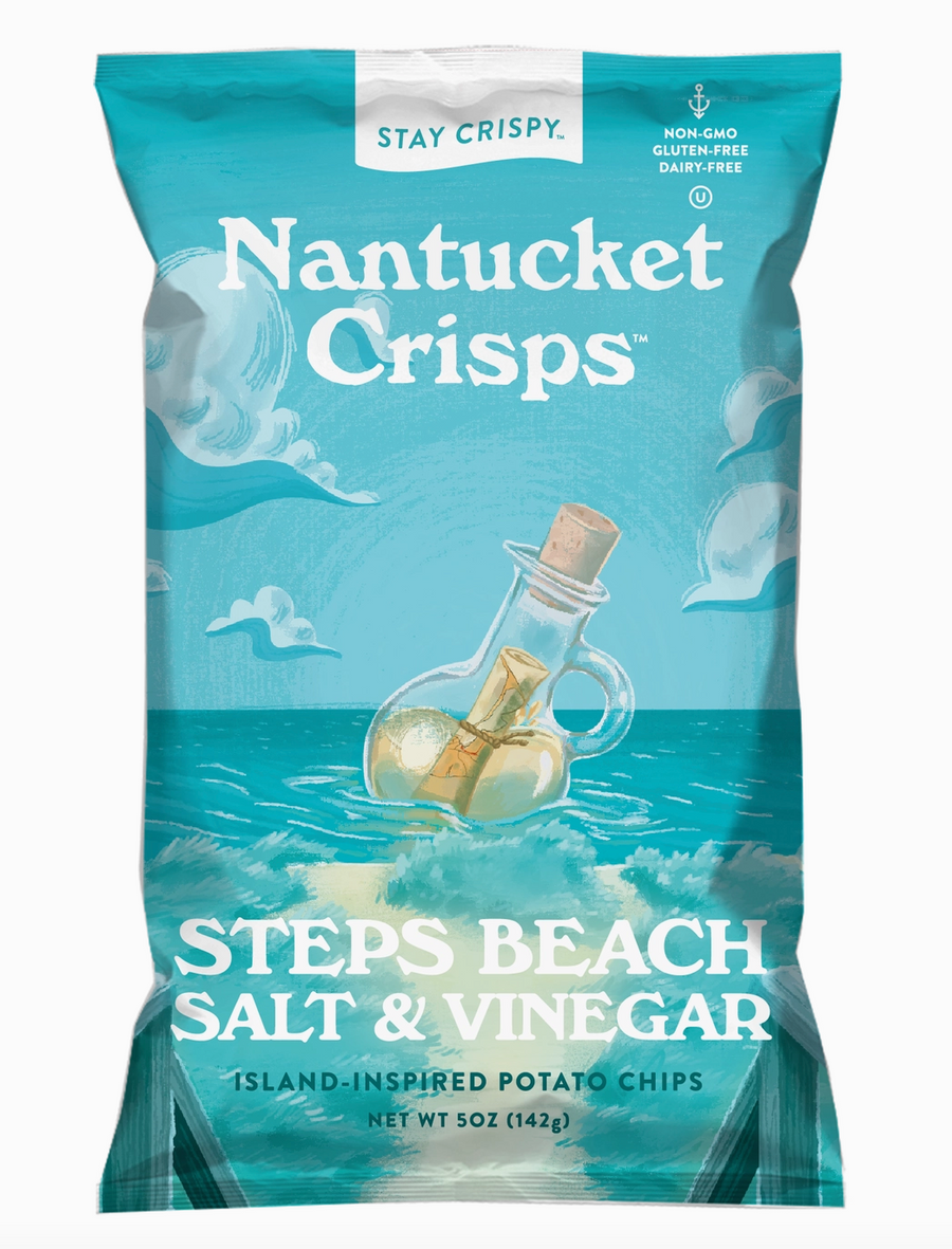 Nantucket Chips 'Steps Beach' Salt & Vinegar