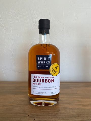 Spirit Works Distillery Four Grain Straight Bourbon Whiskey