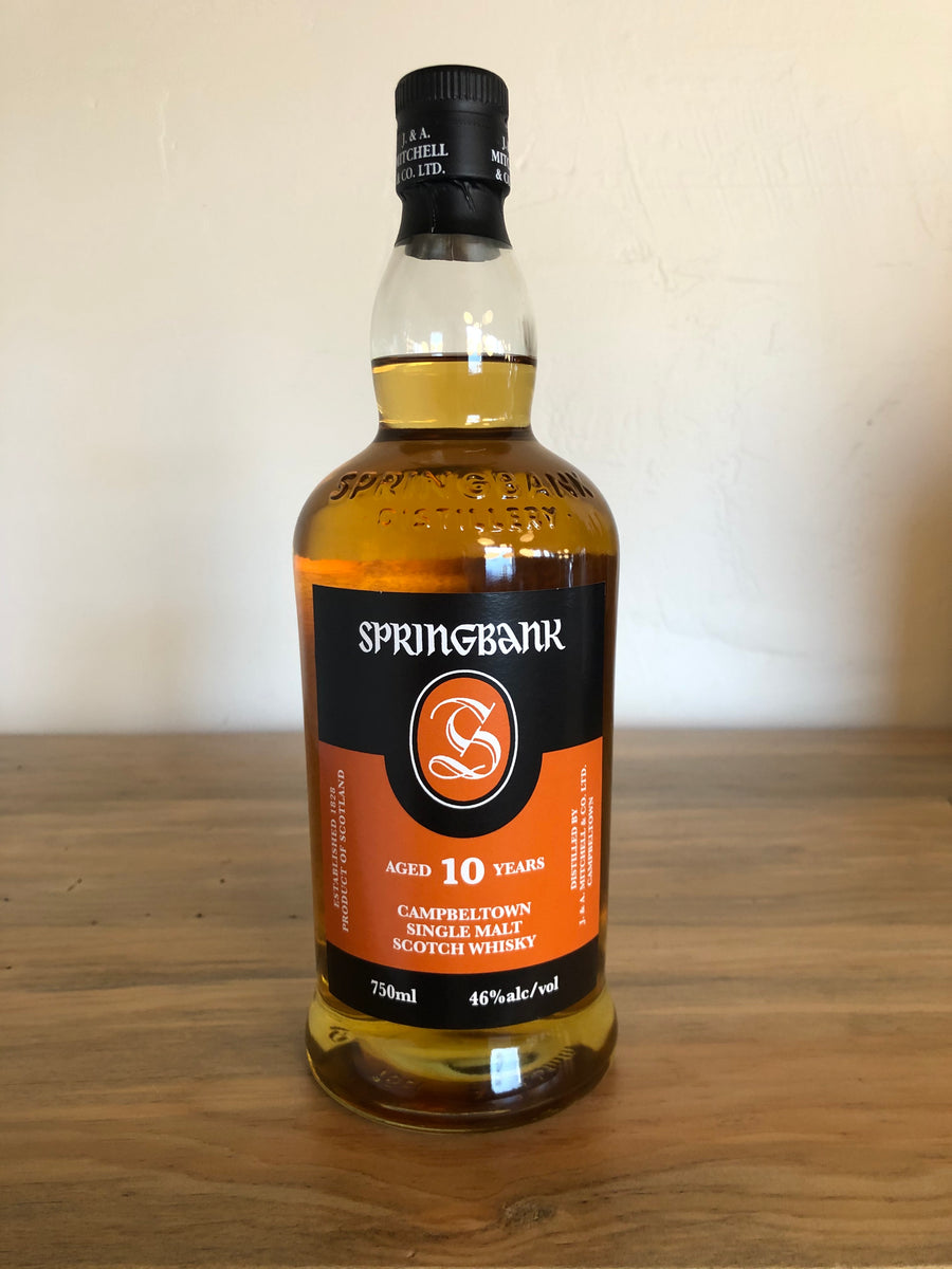 Springbank 10 Year Campbeltown Single Malt Scotch Whisky