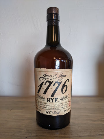 James E Pepper 1776 Rye 100 proof